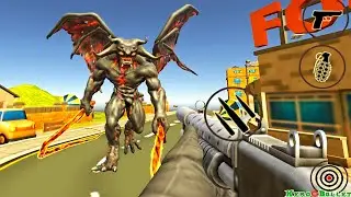 Monster Killing City Shooting 2 - 3D Shooter Games Android Gameplay