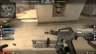 Insane wallbang spot on Mirage - CS:GO