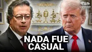 Trump rompe el protocolo con Petro y envió un mensaje político