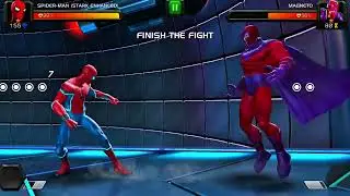 Magnetic Mayhem: Spider-Man vs. Magneto! 🤖