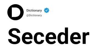 Seceder Meaning In English