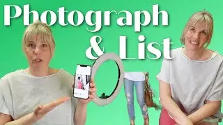 How To Photograph & List Items - Start To Finish On Poshmark