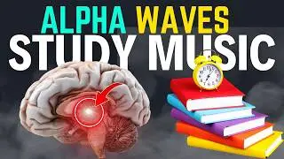 Alpha Waves Study Music (8&ndash;12 Hz)  Deep Focus, Concentration & Brain Power Instrumental Playlist