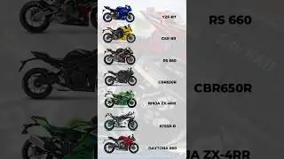 Сравнение звуков спортивных мотоциклов *ЗВУК ВЫХЛОПА*