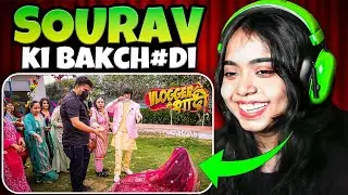 VLOGGER KI SHADI Reaction | HARSH RAJPUT @harshrajputofficial @souravjvlogs #souravjoshi #comedy