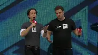 WE Day Canada - Marc and Craig Kielburger make WE Day pledges!