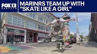 Skateboarding with the Mariners | FOX 13 Seattle