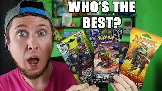 WHO'S THE BEST? OPENING BOOSTER PACKS FROM DIFFERENT SETS! Pokemon and more!