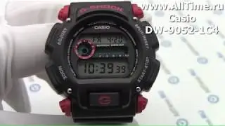 Обзор японских наручных часов Casio G-SHOCK DW-9052-1C4 с хронографом