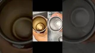 ЛЕГКОЕ УДАЛЕНИЕ ПЯТЕН С КОФЕЙНОЙ ЧАШКИ СВОИМИ РУКАМИ! ☕️ #чистка #советыпочистке