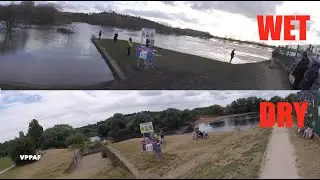UK Weather Wet And Dry Season Beeston Weir