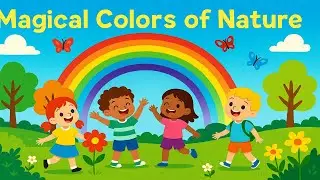 Magical Colors of Nature Song 🎨✨ | Sing Along & Discover! | Perfect for Little Explorers