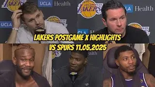 Lakers vs Spurs | Postgame Interviews x Highlights: Smart, Ayton, Rui, Luka, Coach JJ Redick