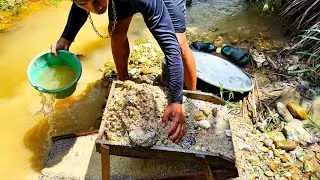 Pemburu emas | vidio mencari emas murni | mendulang emas $100,000 per day #mininggold #goldhunter