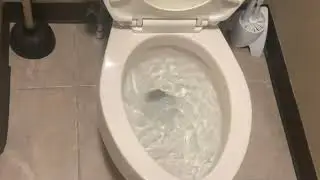 Dentist office restroom 