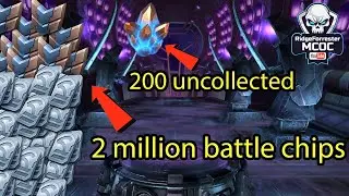 ARENA CRYSTAL OPENING! - 2 MILLION BATTLE CHIPS - 200 UNCOLLECTED CRYSTALS - MCOC