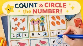 Count Objects & Match Numbers 🔢 Fun Counting for Kids