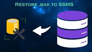 How to restore .bak file in SQL Server Management Studio