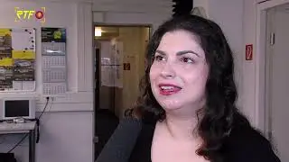 Irene Schuster, FDP, besuchte die RTF.1-Redaktion
