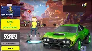 Fortnite: Rocket Racing Gameplay on Xbox - Morty