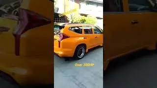 MONTERO SPORT DRAG CAR #shorts