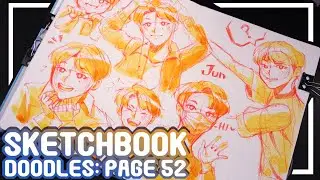 Sketchbook Doodles Page: 52 | Sketching to take the pressure off!