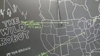 VLOG of WEEK 2 IDEAS - Global Read Aloud - The Wild Robot book