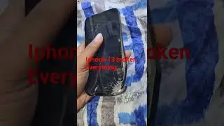 iphone 13 broken #iphone15promax #jerry #iphonelovers