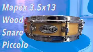 Mapex 3.5 x 13 Snare Piccolo | Review | Hugo Zerecero