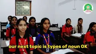 Learning Nouns  | N.S Public School Students Enjoy English Lesson 