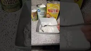 Mixture of Clabber Girl, Great Value, Maizena Cornstarch 🌽🌽#🚨🚨 very squeaky