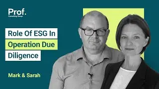 Role Of ESG In Operation Due Diligence