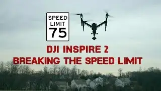 DJI Inspire 2 - Speed Test - Sport Mode is faster than you think