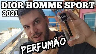 ESSE É UM DOS PERFUMES FRESCOS MAIS SENSACIONAIS DOS ÚLTIMOS TEMPOS - DIOR HOMME SPORT 2021