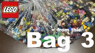 Bag 3: More Epic Finds! Thrift Store Haul | LEGO Investing | Mystery LEGO Minifigures
