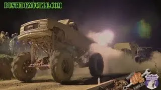 SINGER SLINGER VS SAIL - MEGA TRUCK TUG OF WAR
