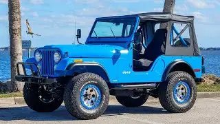 1978 Jeep CJ-5 258ci I6 Walk-around Video