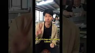 Chinese supplier of LV ! #chinasourcing #factory #lv #trade #louisvuitton