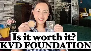 KVD GOOD APPLE FOUNDATION WEAR TEST