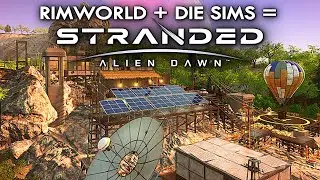 Rimworld + Sims Stranded: Alien Dawn Deutsch German Gameplay