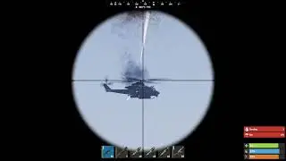 Heli mid raiding rust CE #fyp #gaming #rust