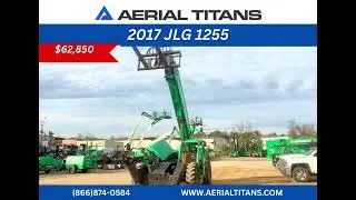 🔥 2017 JLG 1255 FOR SALE | 12K LB HEAVY-DUTY TELEHANDLER &bull; 55' REACH &bull; 130HP CUMMINS DIESEL 🔥