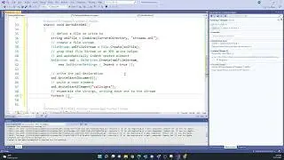 CIS150 L10 5 Write to an XML file Stream