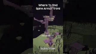 Where To Find Spire Armor Trim In Minecraft?!