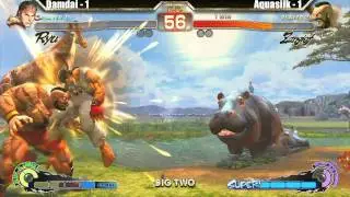 SSF4 AE2012 Damdai vs Aquasilk - Big Two #11 Tournament Sponsored by Shoryuken.com