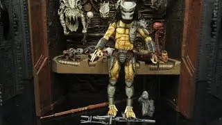 Neca Warrior Predator Alien vs Predator Arcade Action Figure Review & Comparison