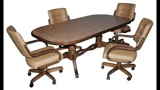 Dinette Set With Caster Chairs