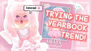 Trying the YEARBOOK TREND!! (Royale High)