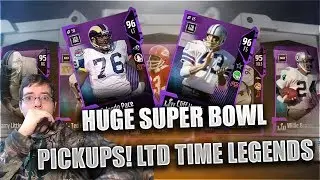 We Got 3 Super Bowl Legends! Limited Super Bowl Legends! - Madden Nfl 18