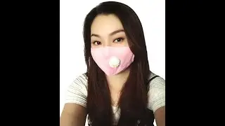 [FPT4] Beautiful Pink 3-PLY Mask with PM2.5 Filter Insert Pocket.